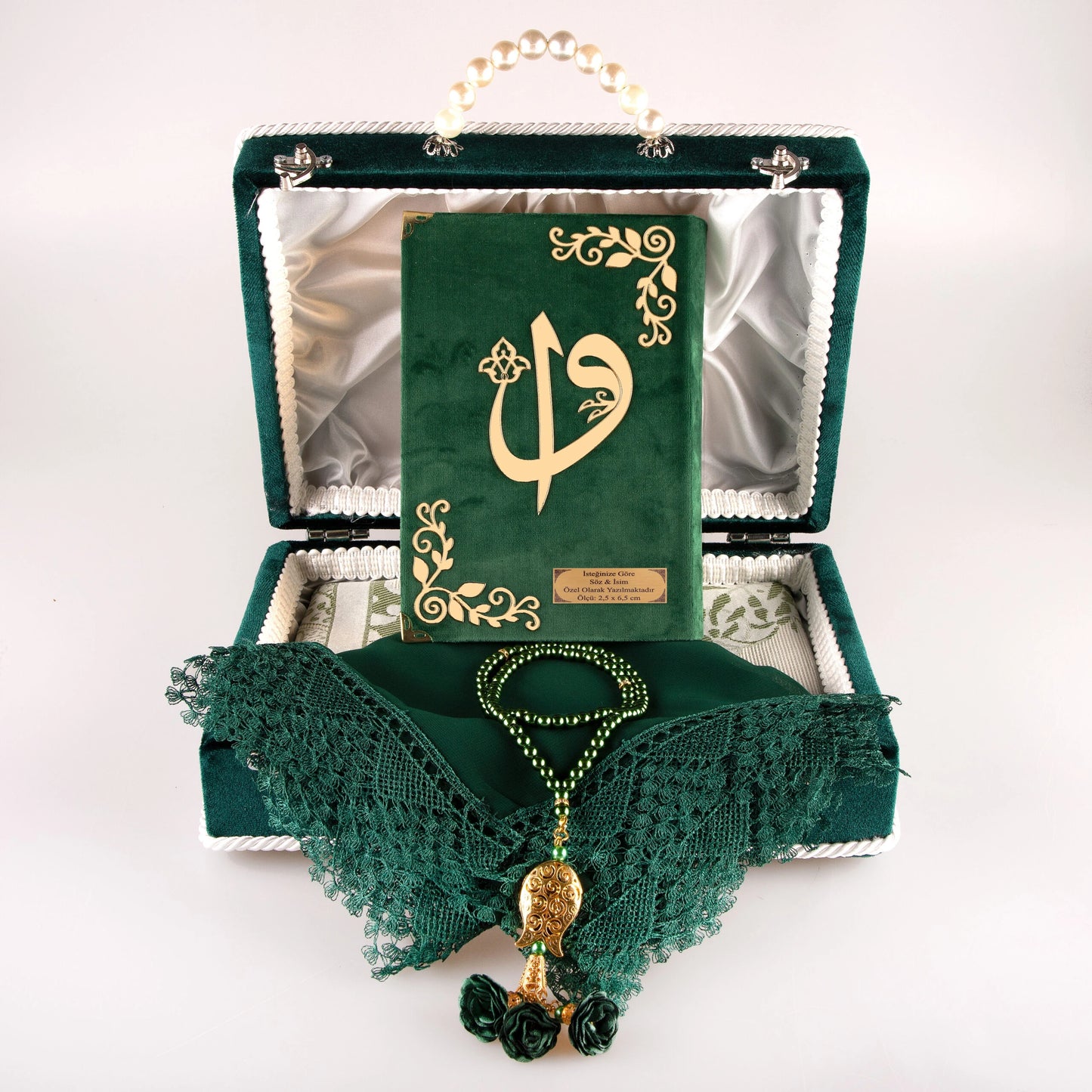Çeyizlik Kur'an Seti - Yeşil