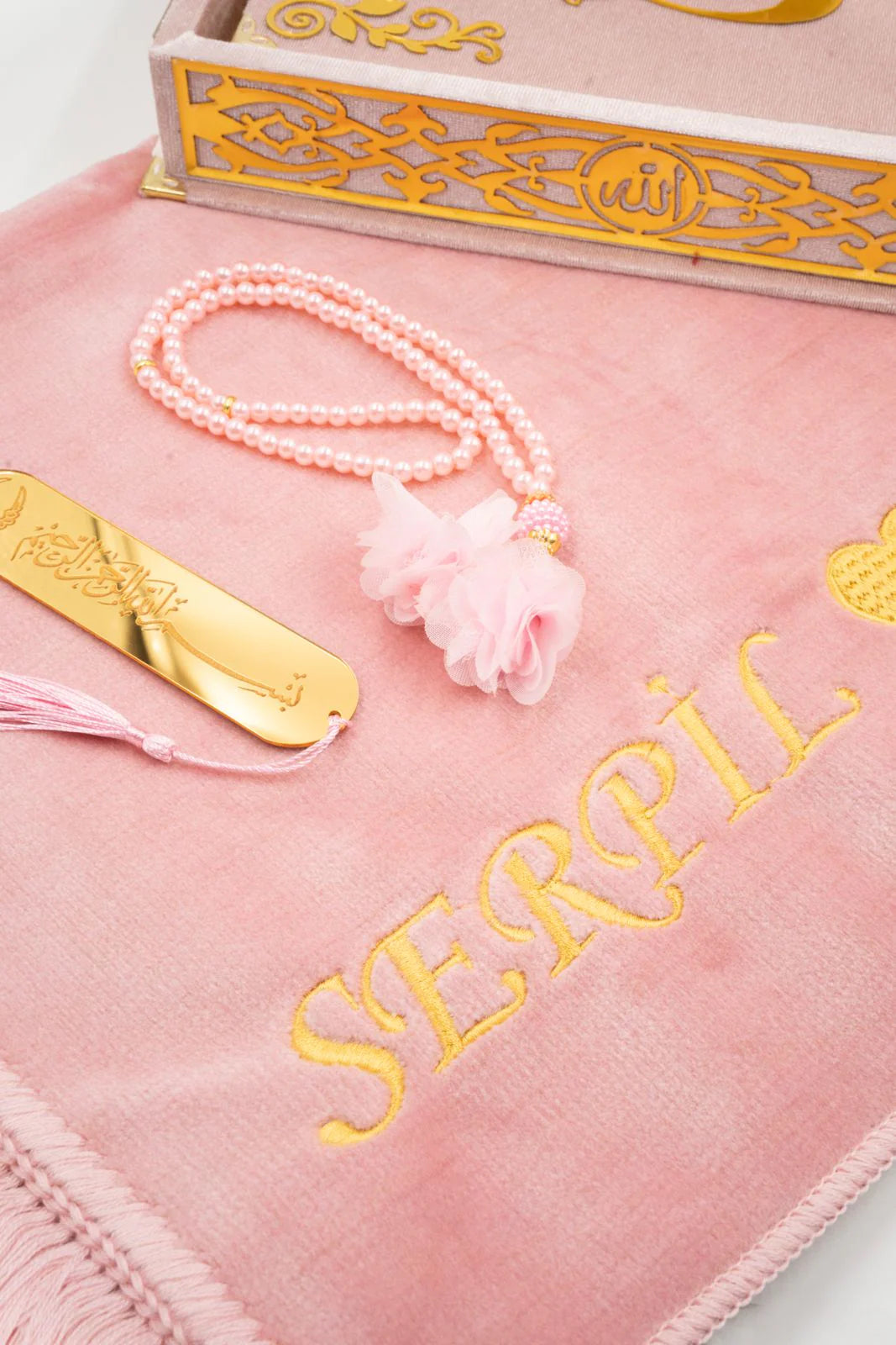 Çiftlere Özel Kur'an Seti - Pembe