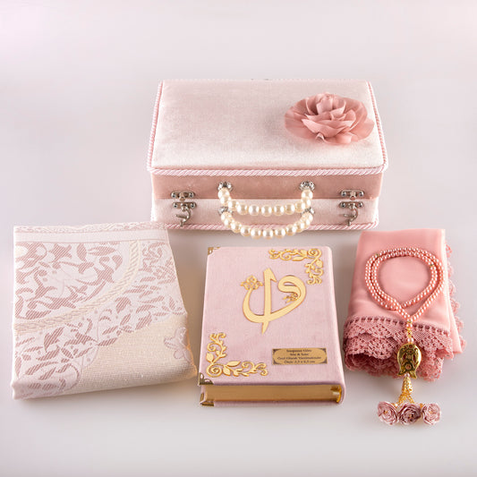 Çeyizlik Kur'an Seti - Pembe