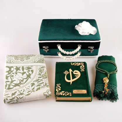 Çeyizlik Kur'an Seti - Yeşil