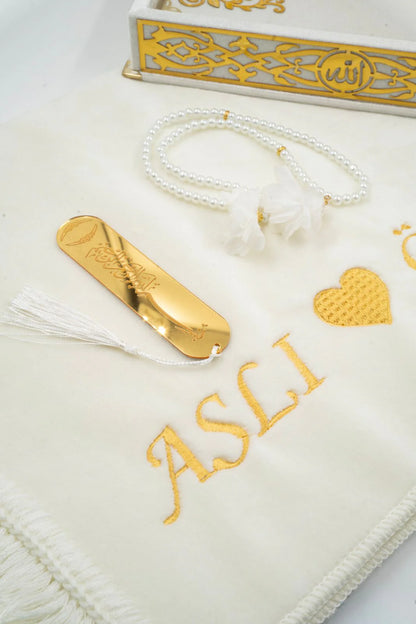 Çiftlere Özel Kur'an Seti - Beyaz