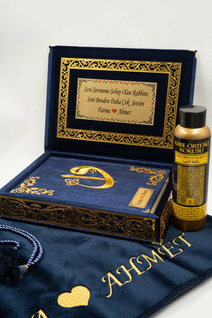 Çiftlere Özel Kur'an Seti - Lacivert