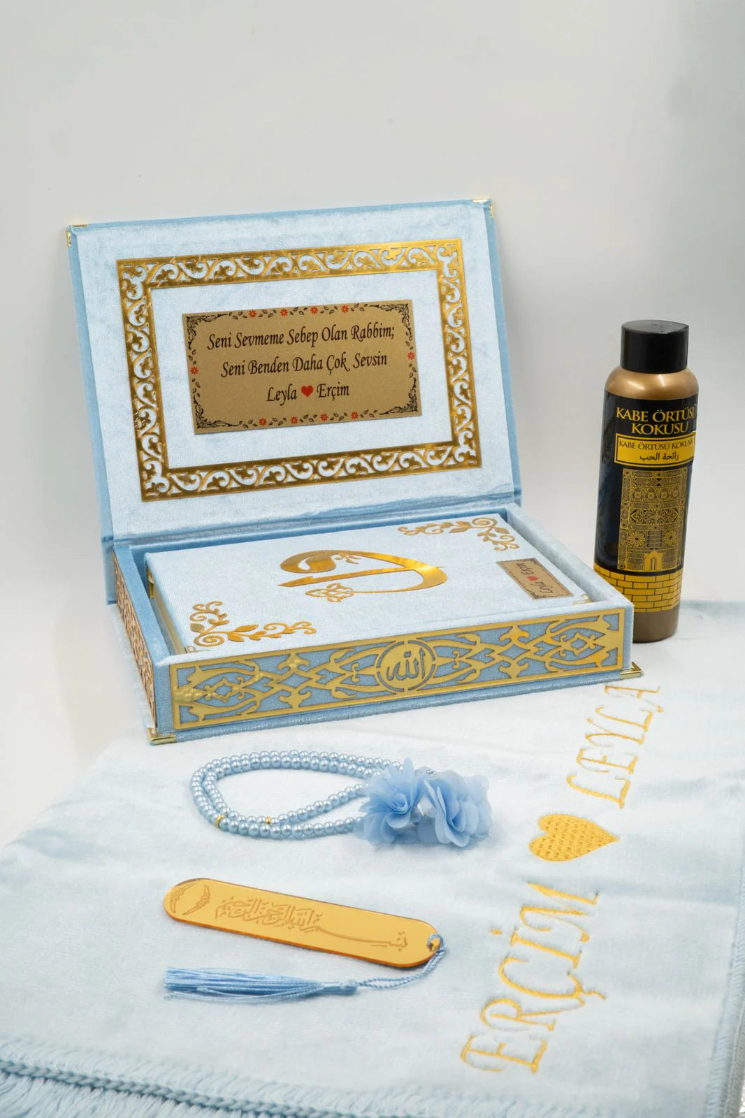 Çiftlere Özel Kur'an Seti - Mavi