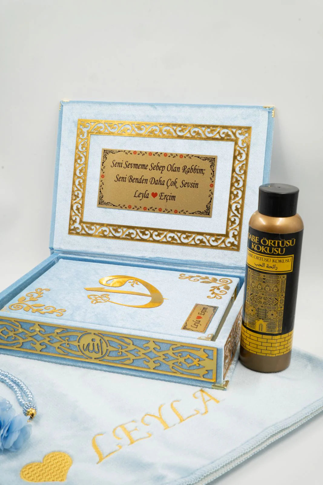 Çiftlere Özel Kur'an Seti - Mavi