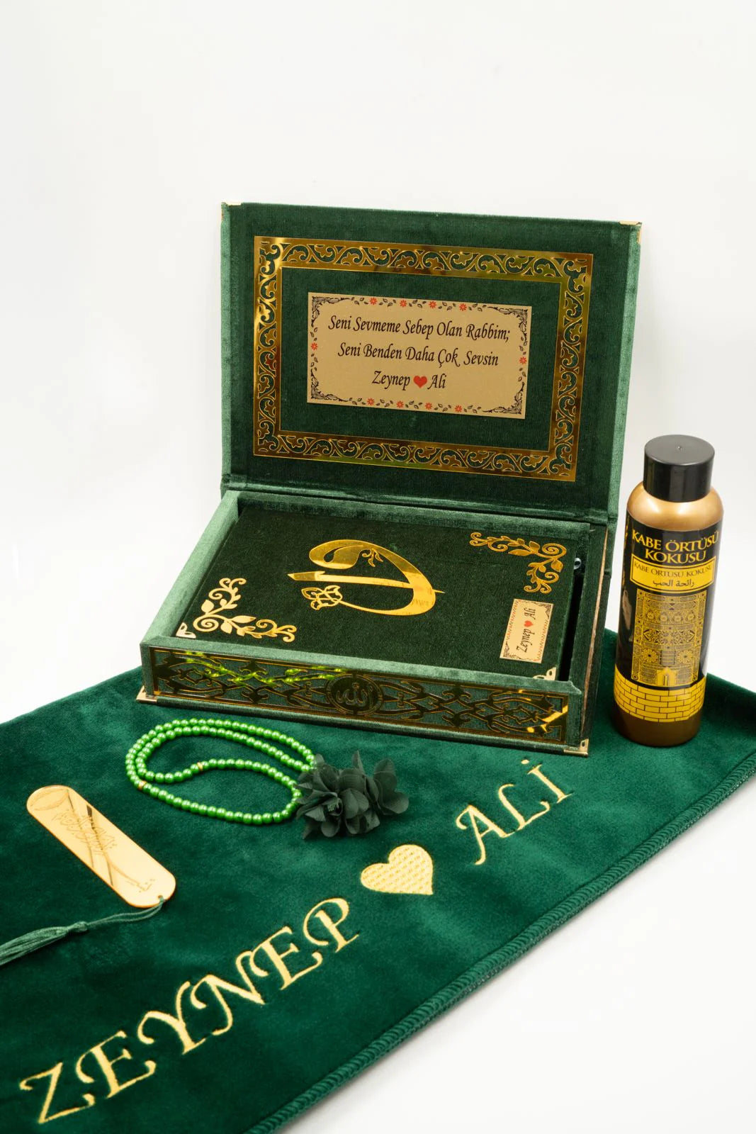 Çiftlere Özel Kur'an Seti - Yeşil