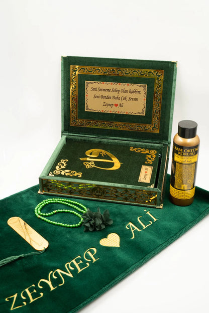 Çiftlere Özel Kur'an Seti - Yeşil