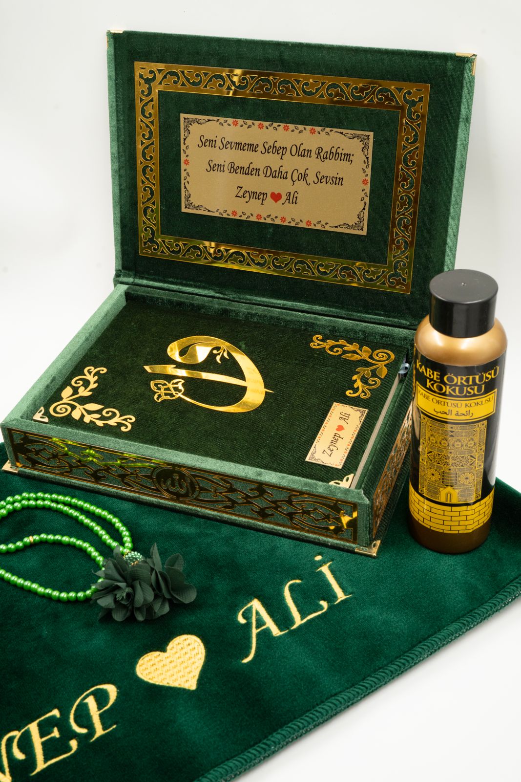 Çiftlere Özel Kur'an Seti - Yeşil