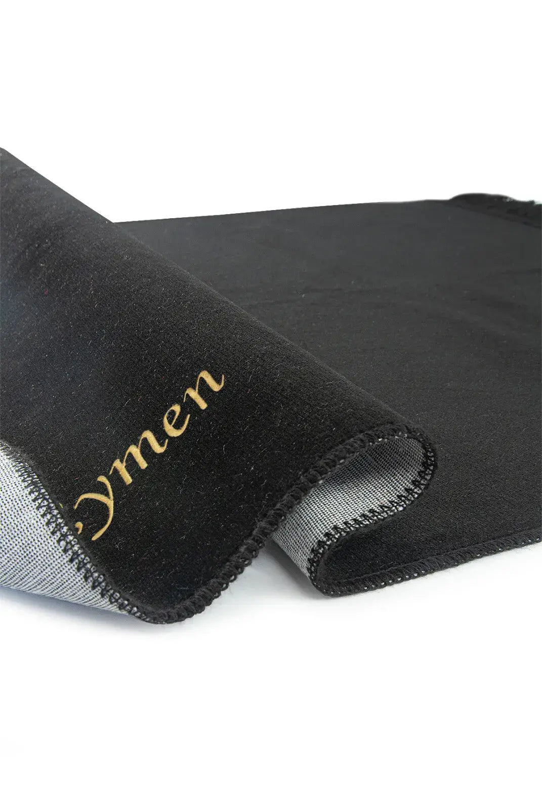 İsme Özel İşlemeli Seccade - Siyah