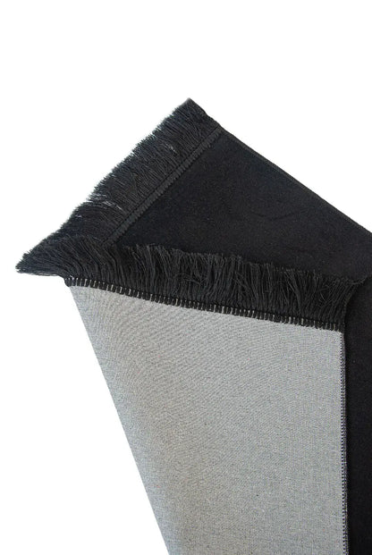 İsme Özel İşlemeli Seccade - Siyah